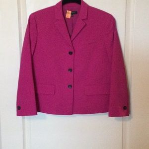Hot pink jacket